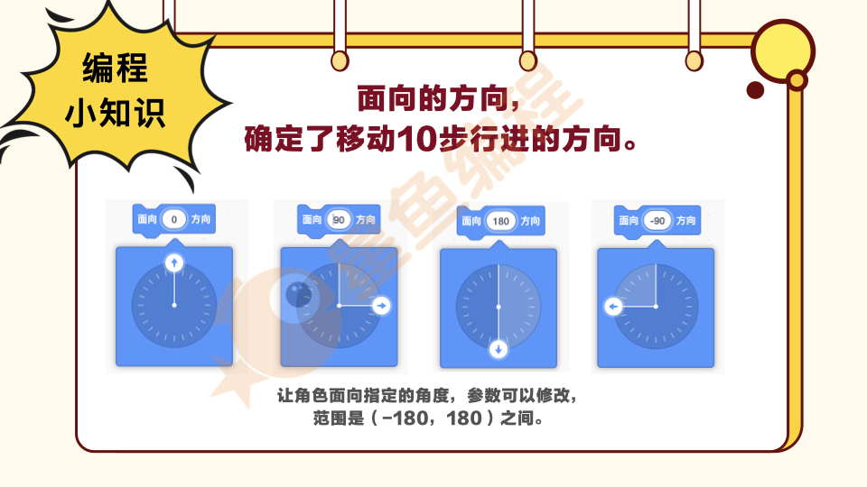 scratch面向代码块的说明